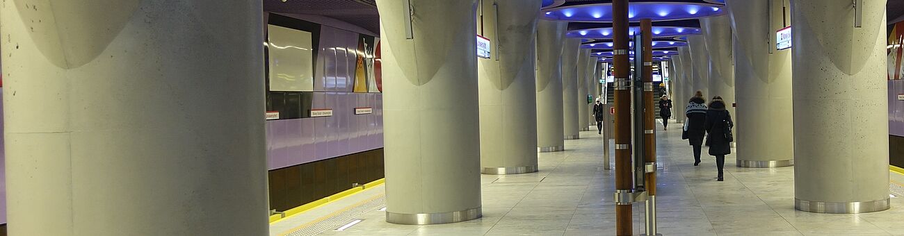 underground subway station