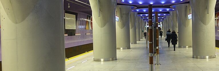 underground subway station