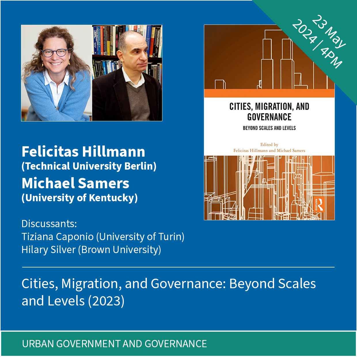Research Area: Urban Government and Governance